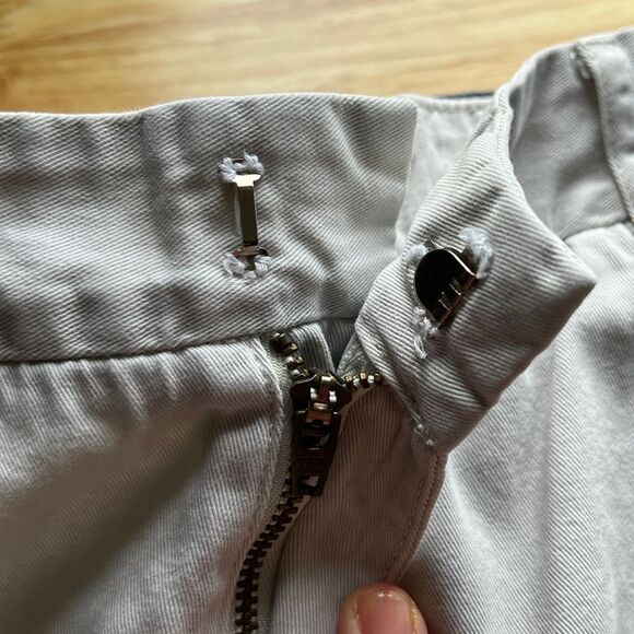 VINTAGE GAP LOOSE FIT CLASSIC PREPPY CASUAL EVERYDAY WEAR CHINO SHORTS SIZE 10R - Picture 4 of 5